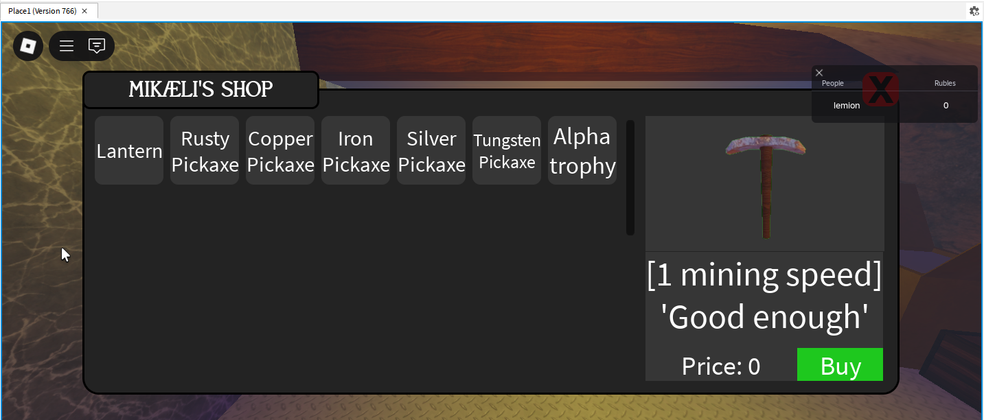 Version 766, alpha 1.0